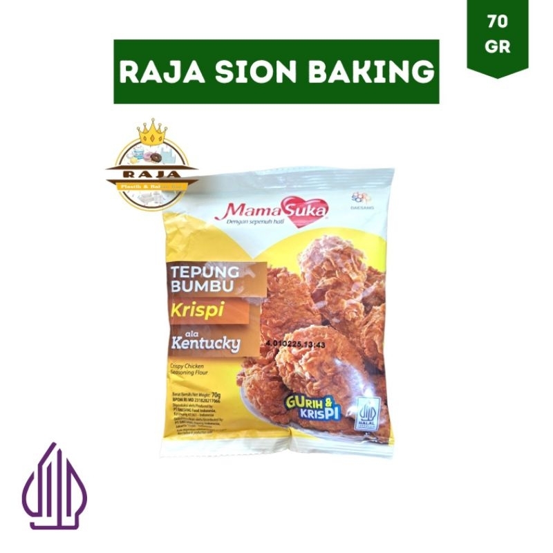 

MAMASUKA Tepung Bumbu Crispy Ala Kentucky 70gr