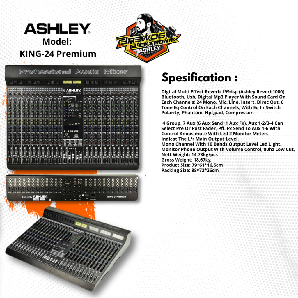 MIXER KING 24 PREMIUM ASHLEY