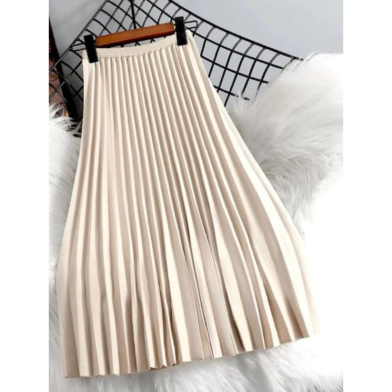 Rok Plisket Standar Bahan Casebo Premium terbaru