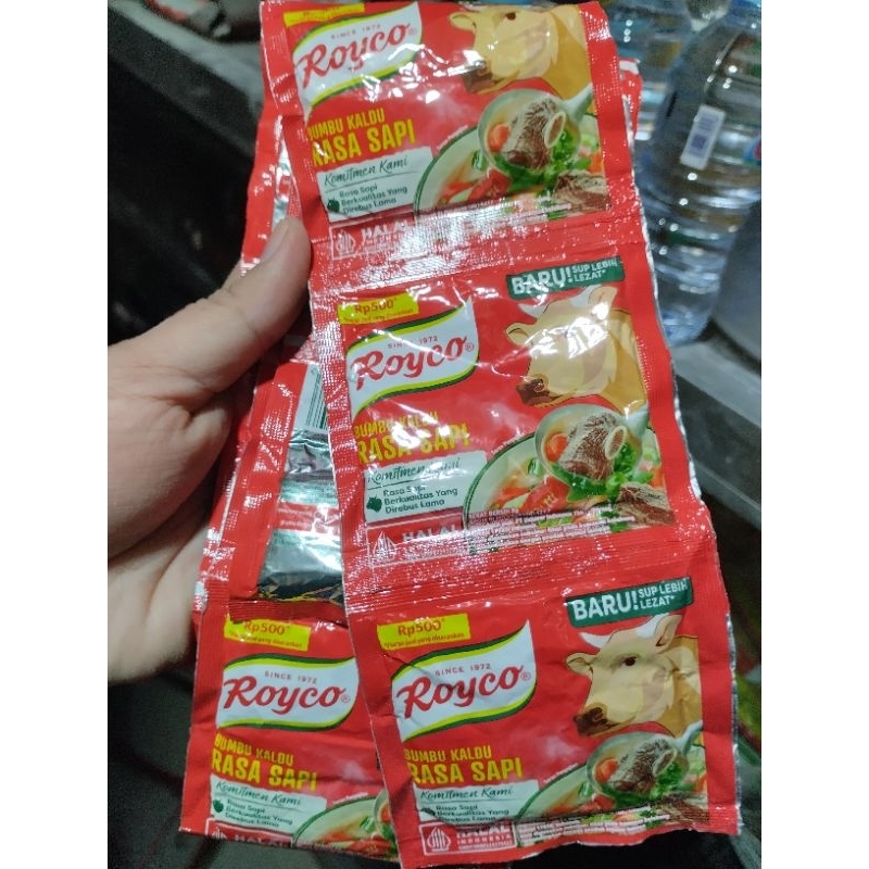 

ROYKO SAPI PENYEDAP RASA 1 RENTENG 12 SACHET