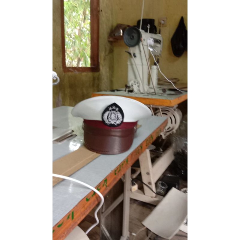 topi polisi anak tk cowok