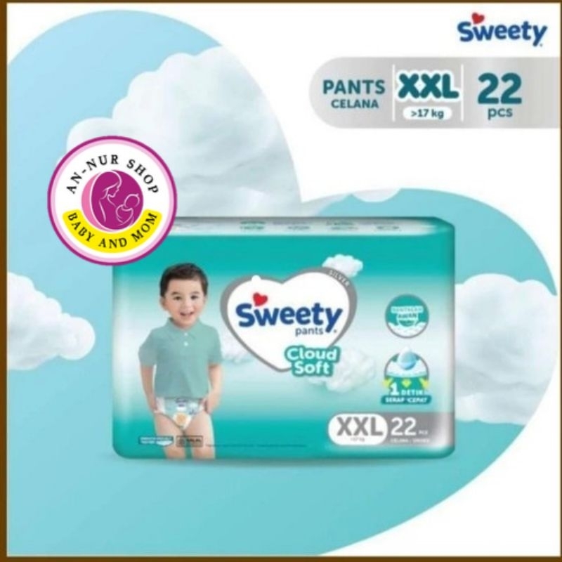 Sweety Silver Pants Popok Bayi XXL22