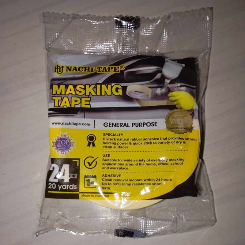

Nachi Masking Tape 24mm 20 Yard General Purpose