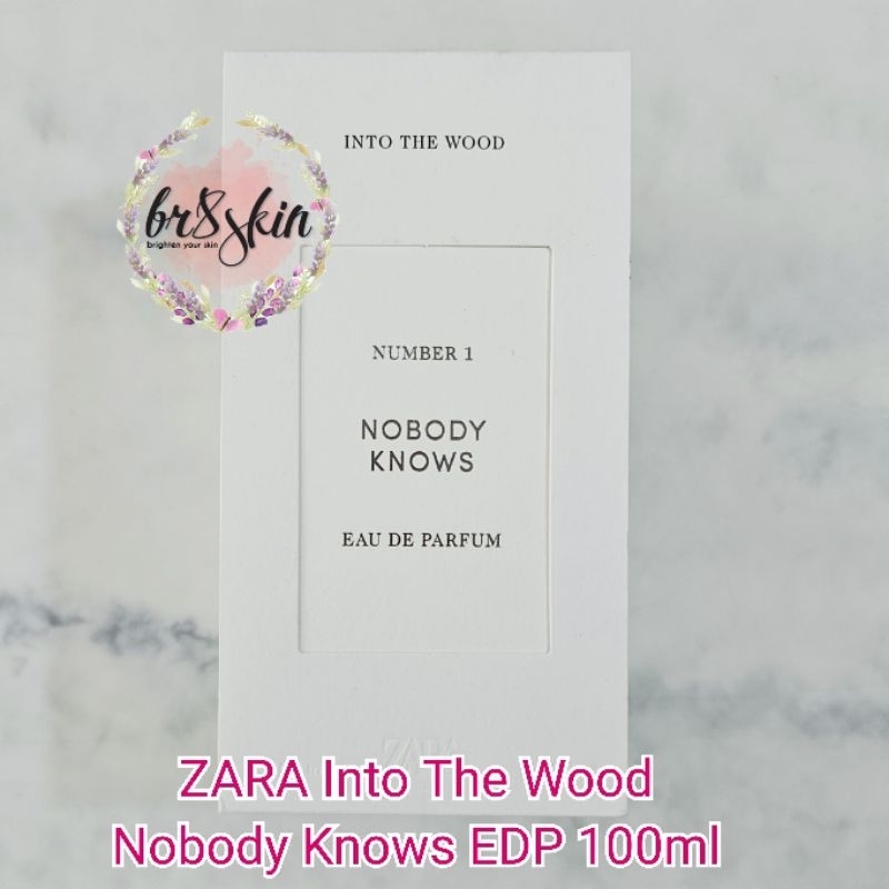 [NEW SEGEL] ZARA Into The Wood Nobody Knows EDP 100ml