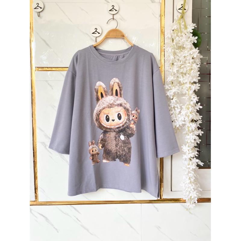 atasan labubu atasan oversize wanita kaos import atasan wanita jumbo kaos jumbo wanita