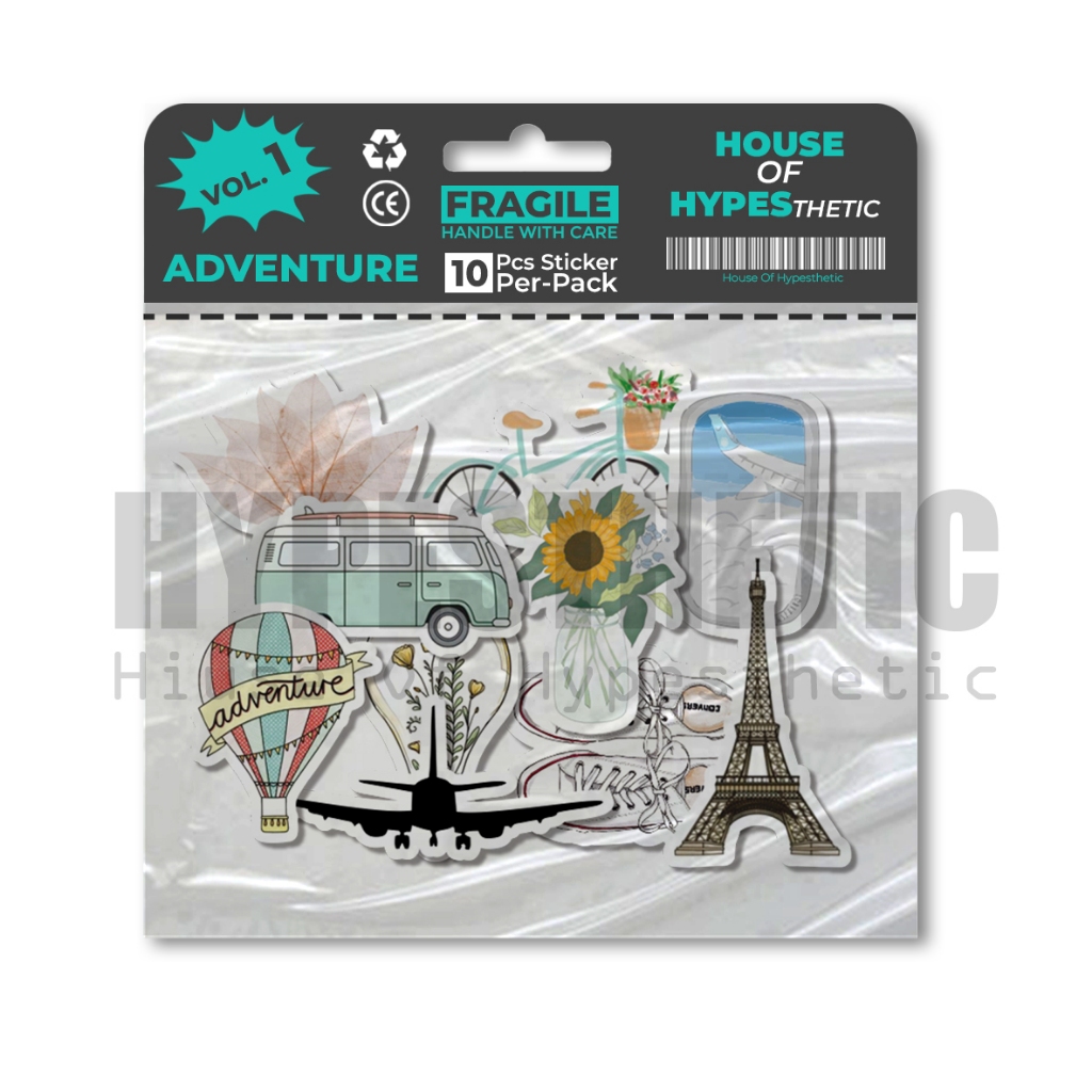 

Sticker Hypebeast and Aesthetic Hypesthetic Waterprooft untuk Case Hp, Laptop, dsb || ADVENTURE