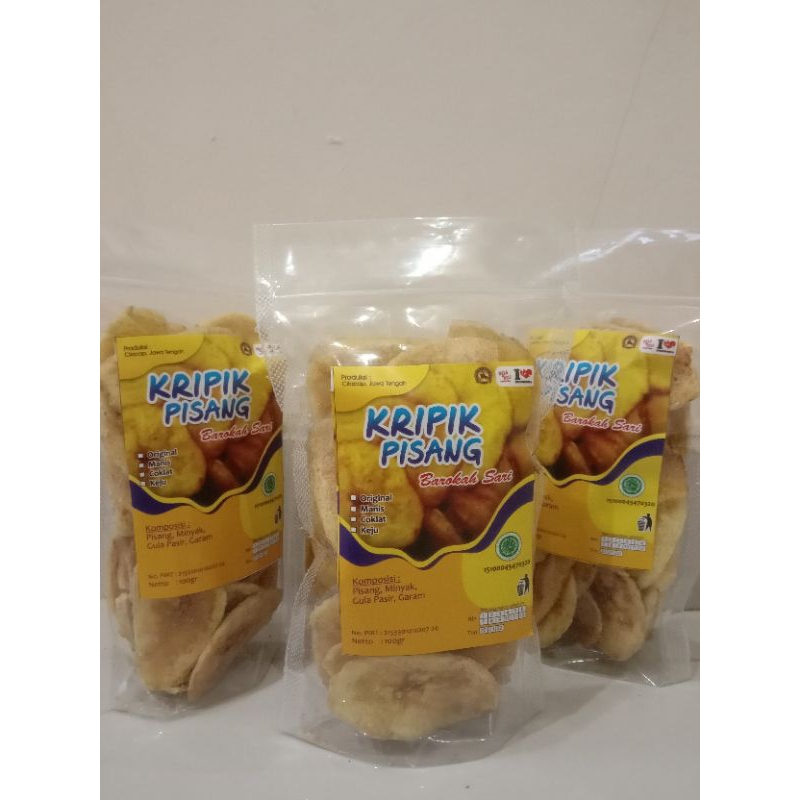 

keripik/kripik pisang manis