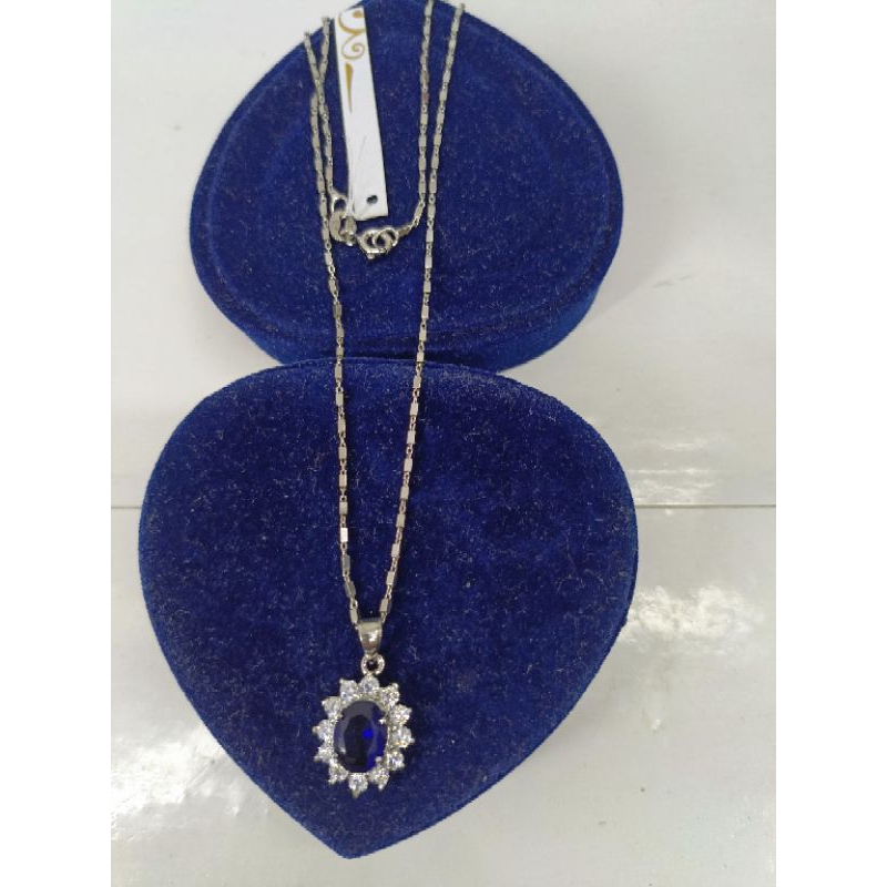 kalung bambu liontin lady diana