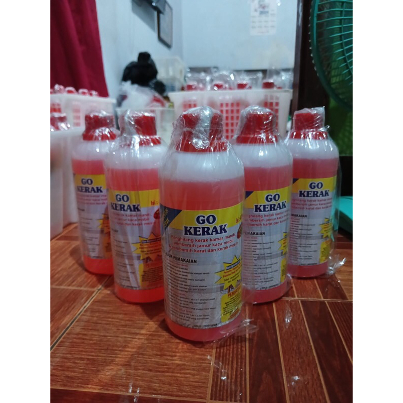 PAKET 2 BOTOL GO KERAK PEMBERSIH KAMAR MANDI & KERAK MEMBANDEL 470ml