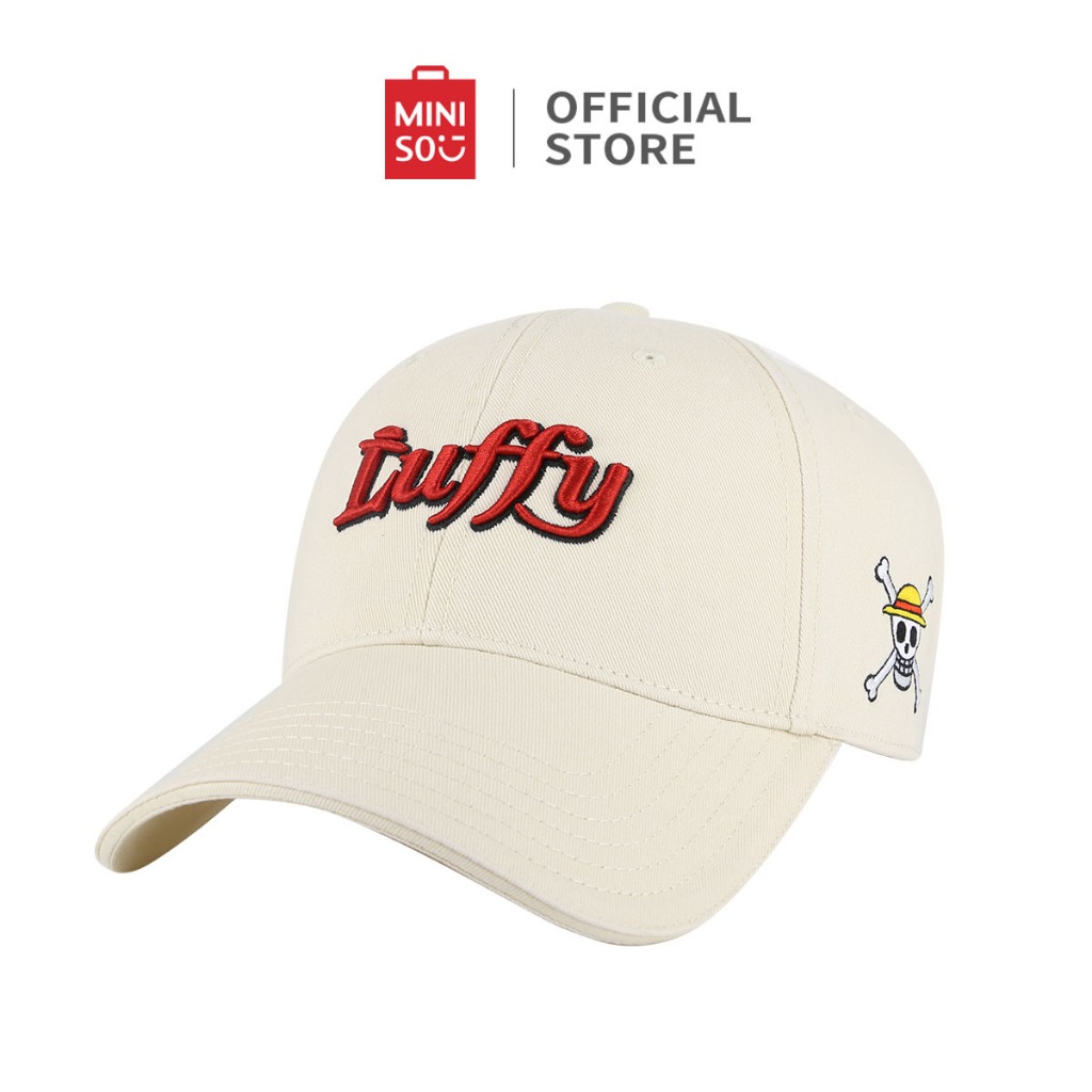 Miniso x One Piece Classic Collection Topi Bisbol Baseball Cap Uniseks Topi Matahari Modis 100% Katu