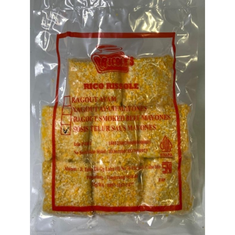 

Risol Sosis Telur Saus Mayones Prozen