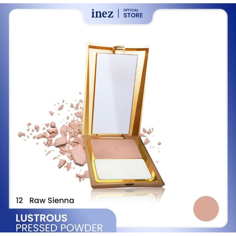 inez Lustrous pressed powder bedak inez 900