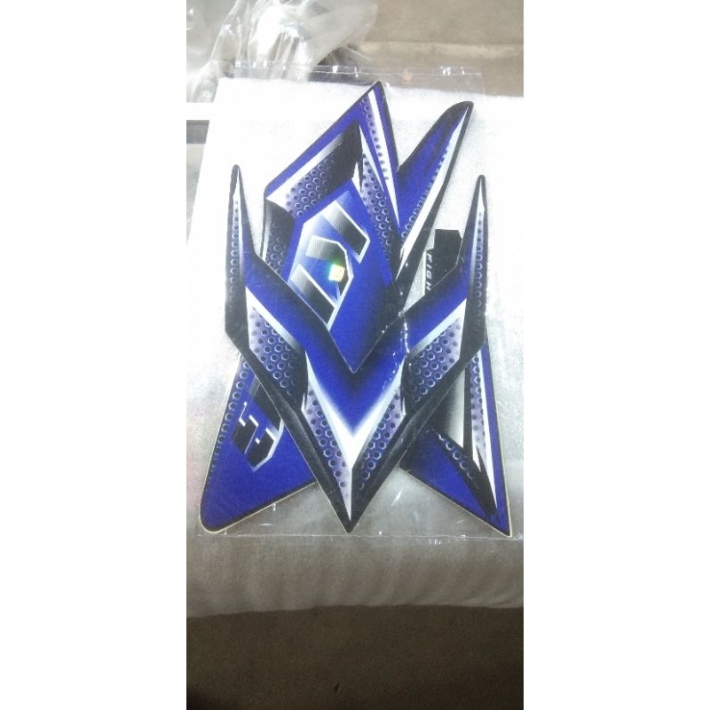 Lis Striping RX King 08 blue/biru/decal