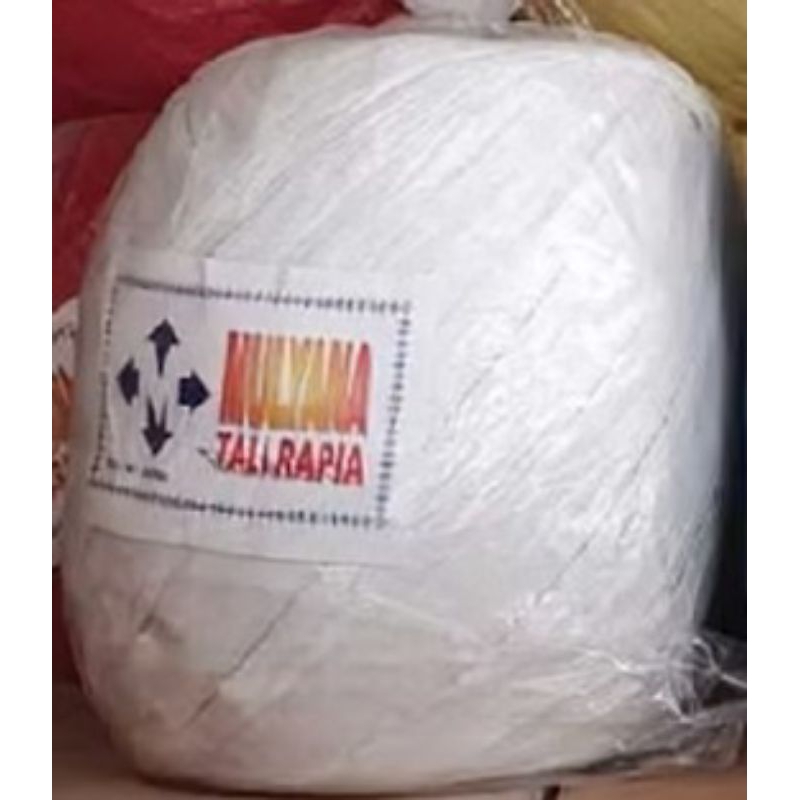 

tali rafia warna putih berat -+700g
