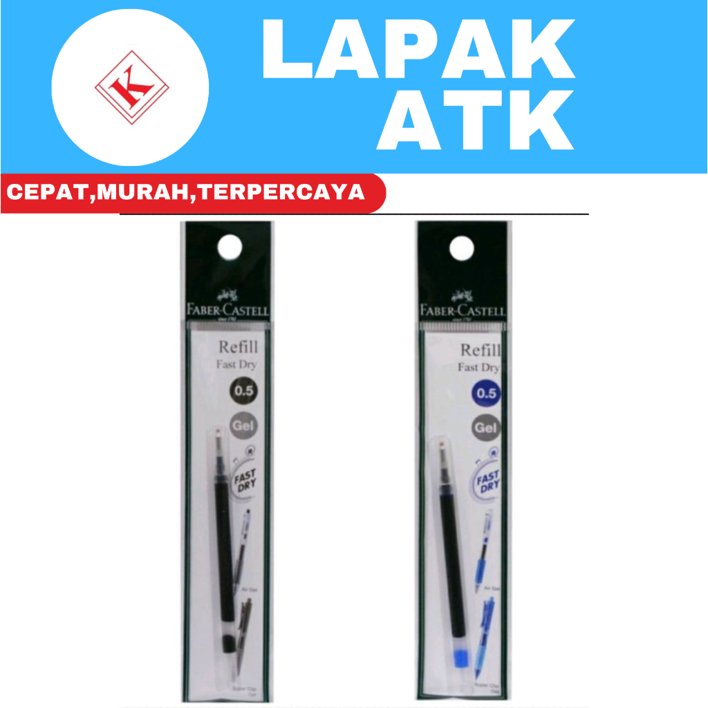 

Refill Air Gel Ballpoint Faber Castell 0.5 mm +