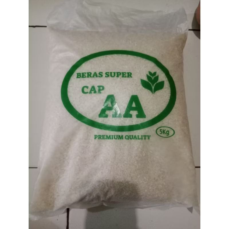 

BERAS PREMIUM CAP AA / TANPA PENGAWET / TANPA PEMUTIH/ ASLI BERAS HELER