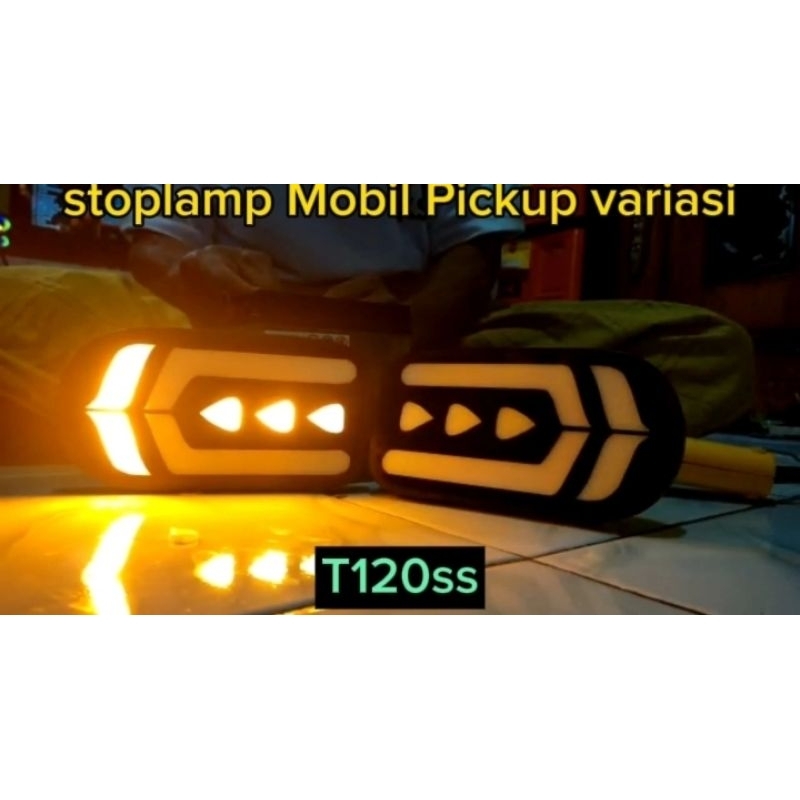 (SEPASANG) stoplamp variasi lampu rem lampu belakang mobil pick-up T120SS