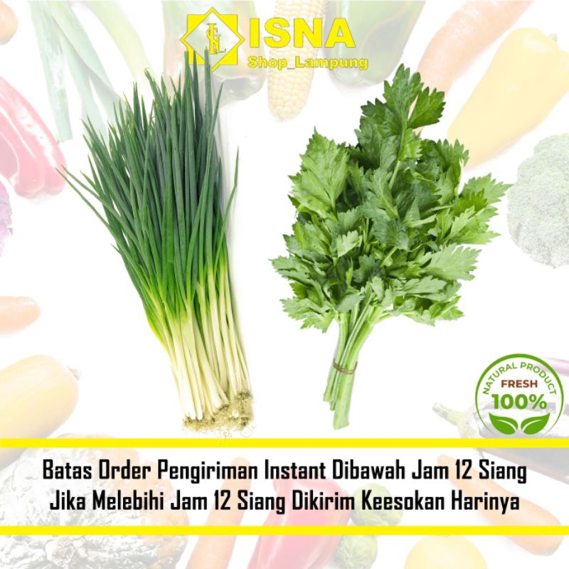 

Daun Bawang Seledri Campur - Sayur Fresh