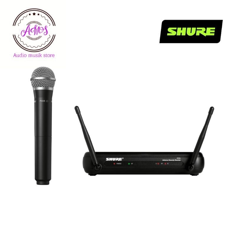 SHURE SVX 24 PG 58/MICROPONE WIRELESS HANDHELD SHURE SVX 24 PG58/MIC SHURE SVX24 PG58