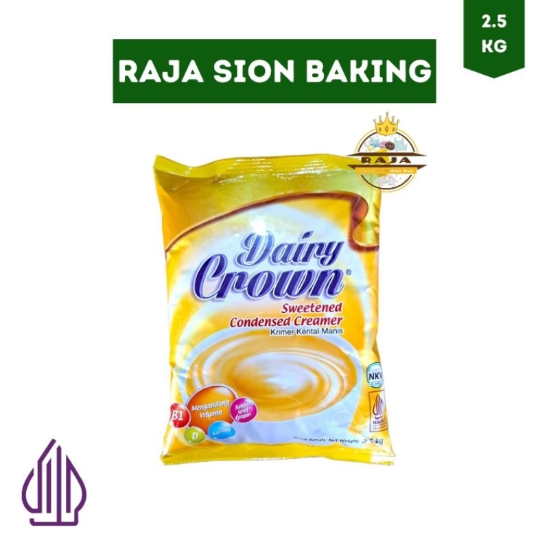 

Dairy Crown 2,5 KG - Susu Krimer Kental Manis / Susu Kental Manis / SKM