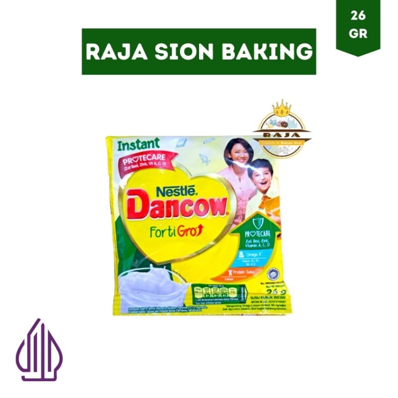 

Dancow FortiGro Susu Bubuk Fullcream Sachet 26gr