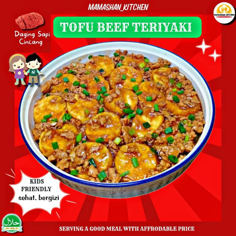 

KIDS FRIENDLY..!! "TOFU BEEF TERIYAKI" EKONOMIS BINTANG LIMA