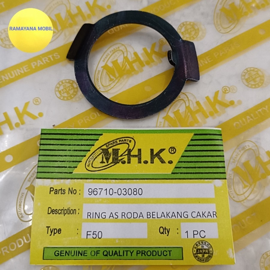 RING AS RODA BELAKANG CAKAR, TAFT BADAK F50
