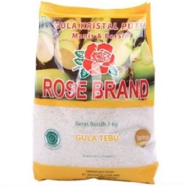 

Gula Pasir Rose Brand, GMP netto 1kg