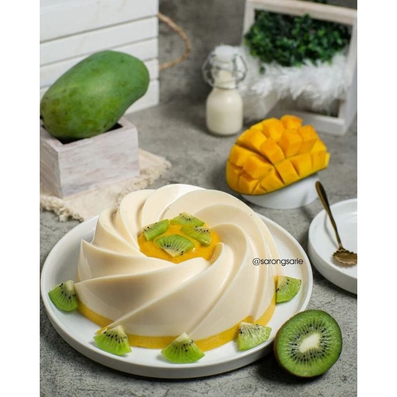 

Manggo Lava Milk Pudding Bisa INSTANT untuk Hampers