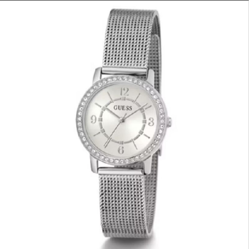 Jam Tangan Guess Ladies Watch Original Official Store (Melody Silver GW0534L1)