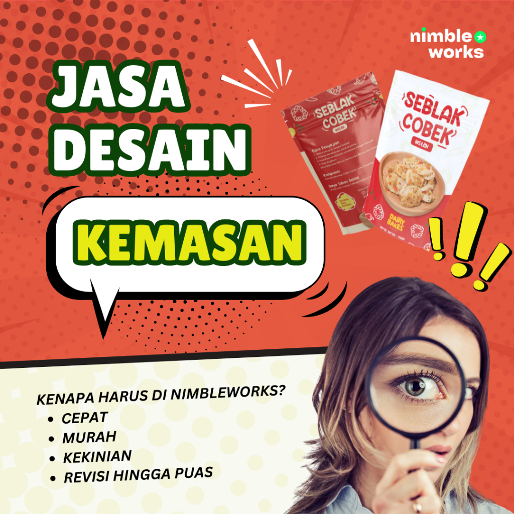 JASA DESAIN KEMASAN | PRODUK | PACKAGING | BOX | POUCH | LABEL | TAG