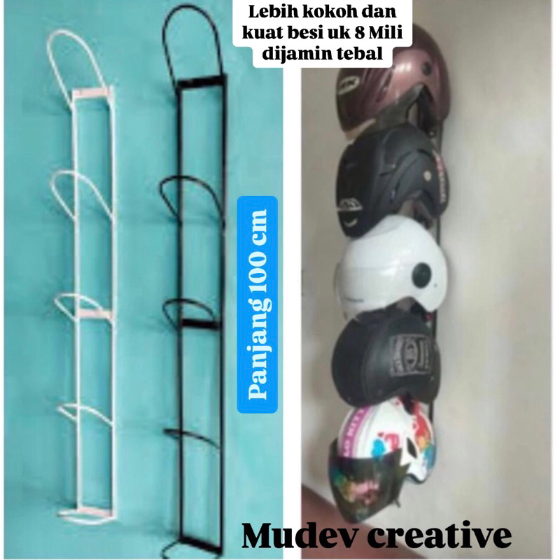 GANTUNGAN HELM DINDING RAK PENYIMPANAN HELM Rak Helm Dinding Gantung