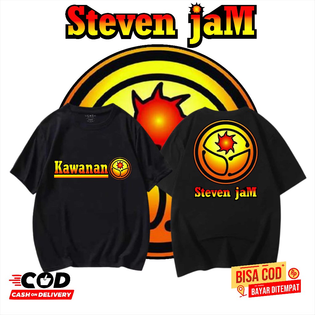 KAOS REGGAE STEVEN COCONUT STEVEN JAM NEW DISTRO PRIA WANITA TERBAIK UNISEX