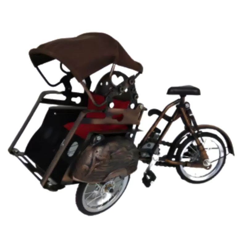 miniatur becak Jogja