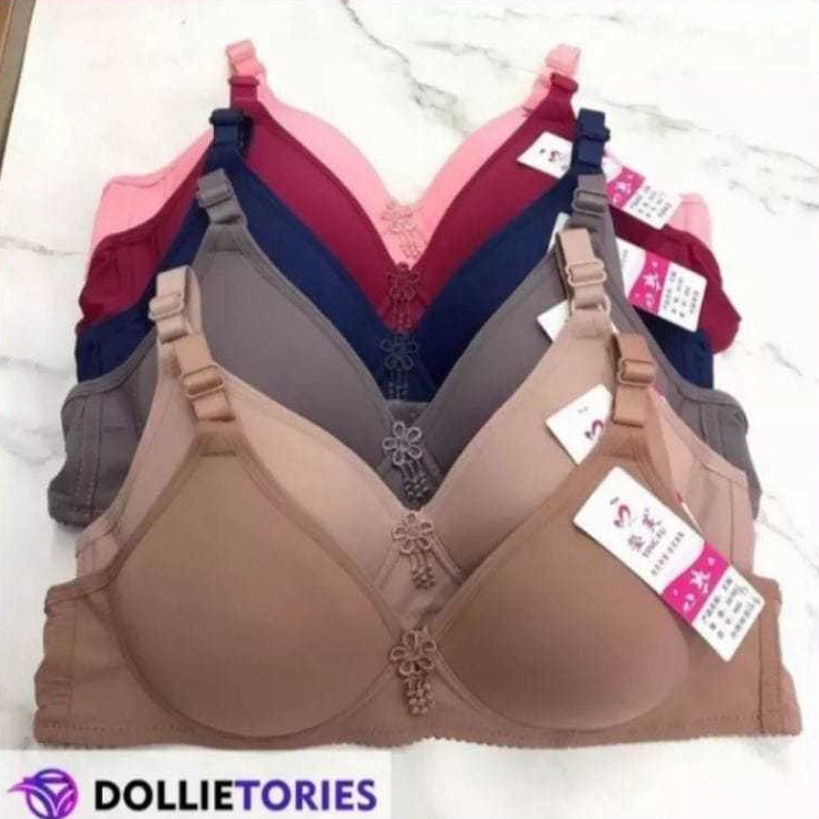 Produk Ngetrends   PAKET 6 PCS  sport bra bh tanpa kawat wanita dewasa dan remaja HARGA GOSIR BH tan