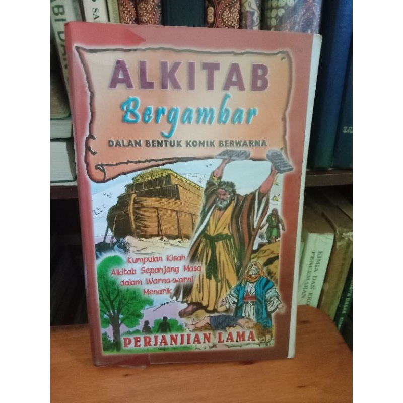 Buku Alkitab Bergambar Dalam Bentuk Komik Berwarna, Perjanjian Lama