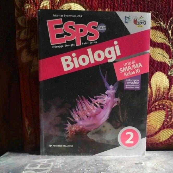 Buku Original Esps Erlangga Staright Point Seties Biologi untuk SMA/MA Kelas XI Jilid 2 Kurikulum 20