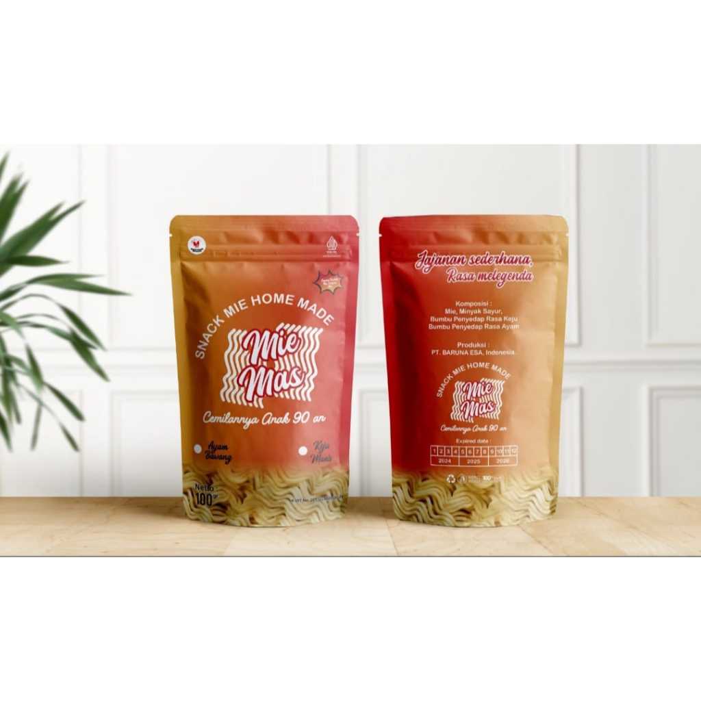 

Snack Mie Mas Rasa Keju Manis