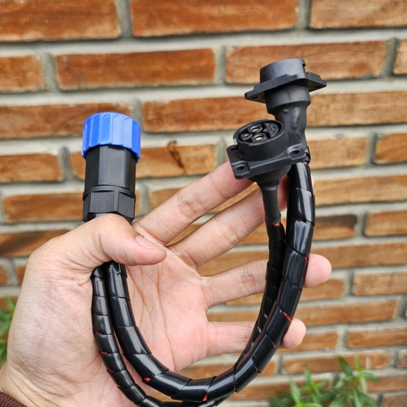 Pararel Parallel Charger Joiner / Connector / Adaptor Cable Extension Belalai Alva Cervo Polytron Ge