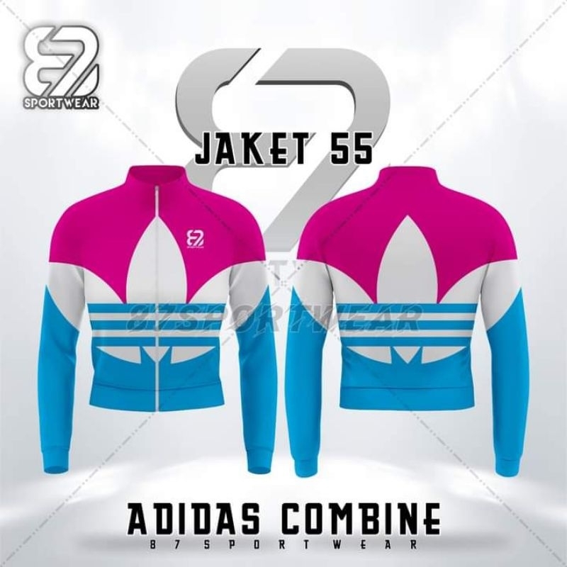 Pakaian olahraga adidas combine 87 sportwear jacket