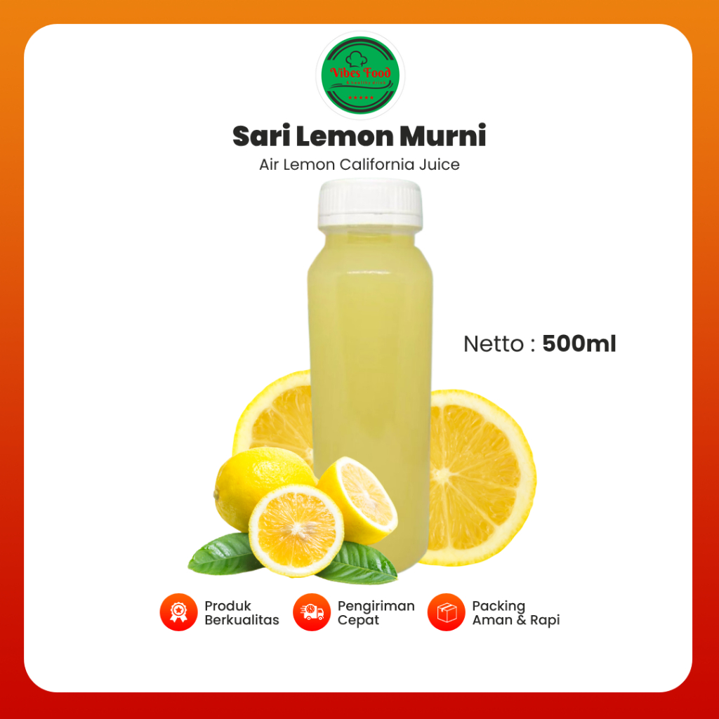

Sari Lemon Air Lemon Murni California Juice Diet Detoks Fresh Botol Polos 500ml PIRT Halal