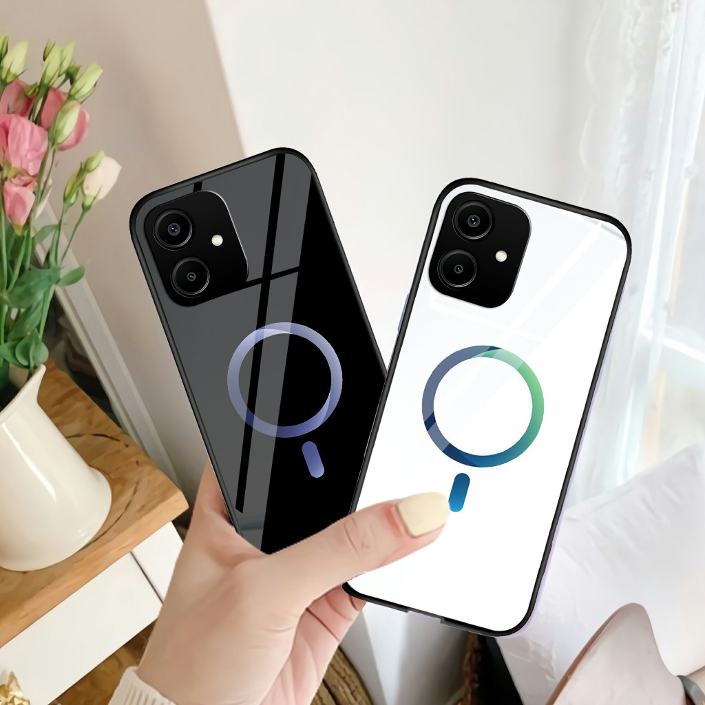 Softcase Kaca Samsung A06  - Casing Hp Samsung A06- Motif Samsung A06