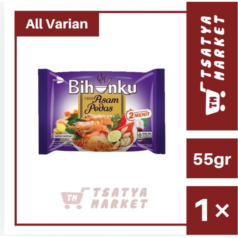 

BIHUNKU BIHUN INSTAN 55GR ALL VARIAN