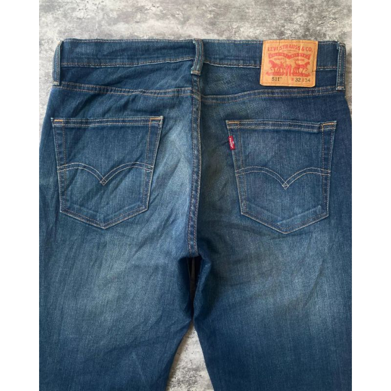 Levi's 511 Non Selvedge