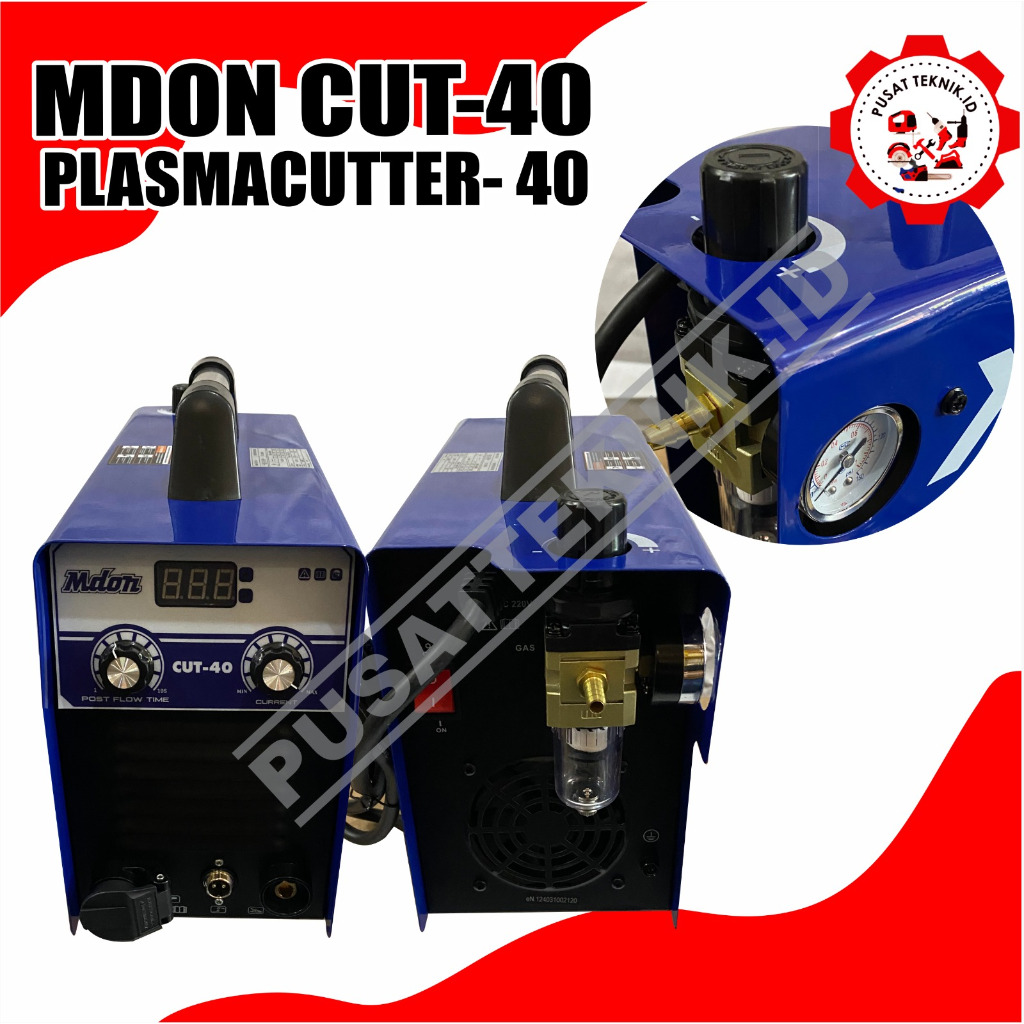 MDON PLASMA CUT 40 MESIN LAS POTONG MDON CUT 40 TRAFO WELDING INVERTER CUTTING