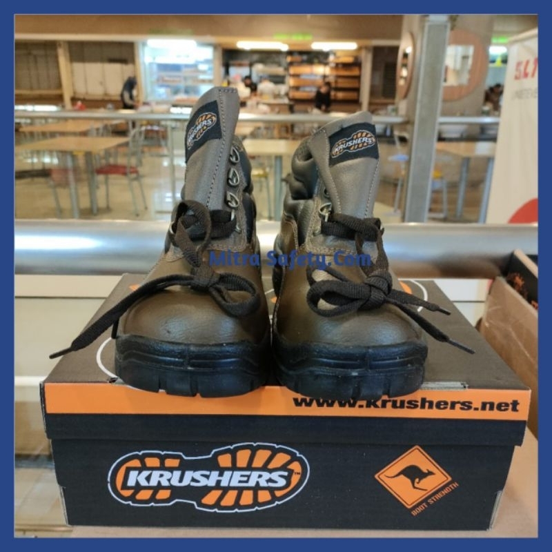 Sepatu Safety Krushers Florida Brown / Sepatu Krusher Florida Brown / Sepatu Krusher Original