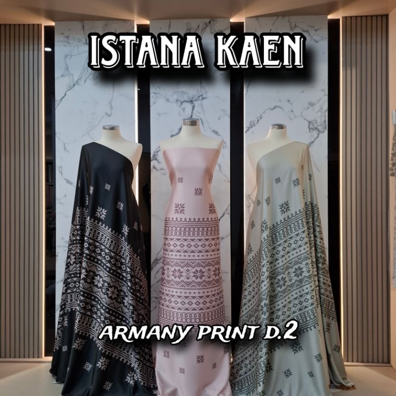 Arm4ny Print | Arm4ny Print | Arm4ny Silk Print | Arm4ny Motif -ISTANAKAEN
