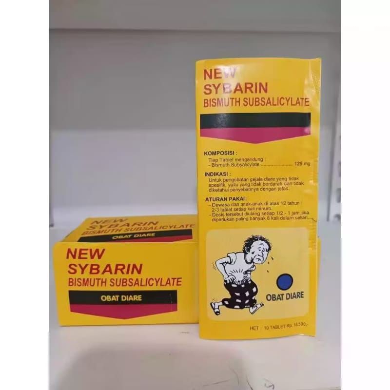 New Sybarin (Bismuth Subsalicylate) - Mengatasi Diare