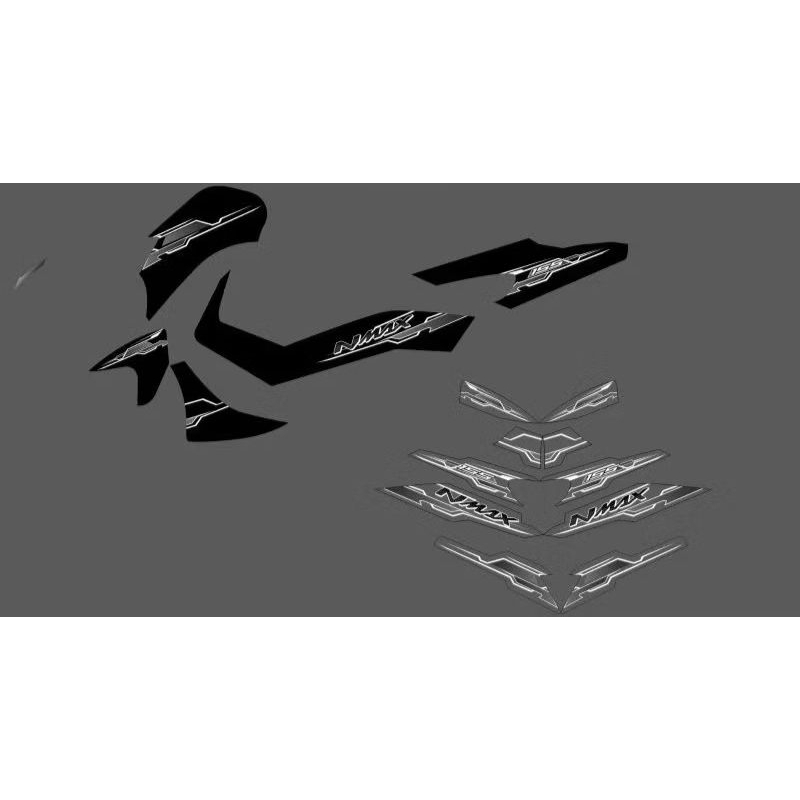 STRIPING NMAX NEW MOTIF SIMPLE TRANSPARAN