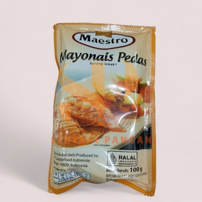 

MAESTRO MAYONAISE 100gr dan MAYONAISE PEDAS 100gr